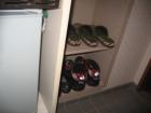 高梁のマンション　あると便利な下駄箱
